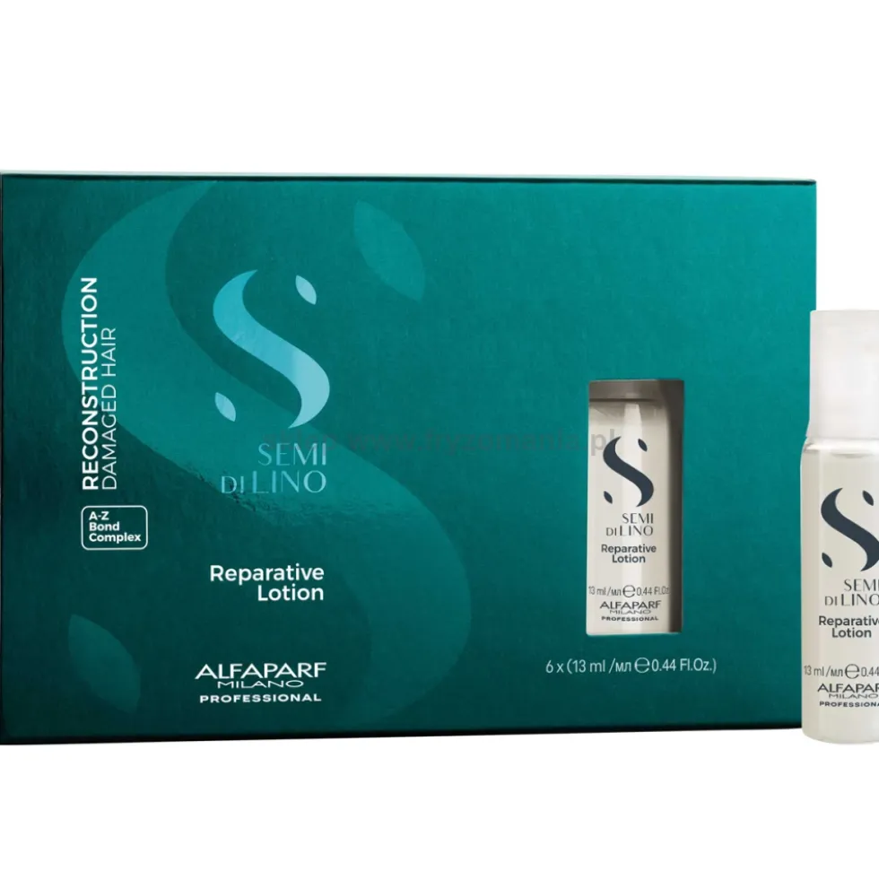 Alfaparf Semi Di Lino Reconstruction Lotion regenerujący włosy, ampułki 6x13ml