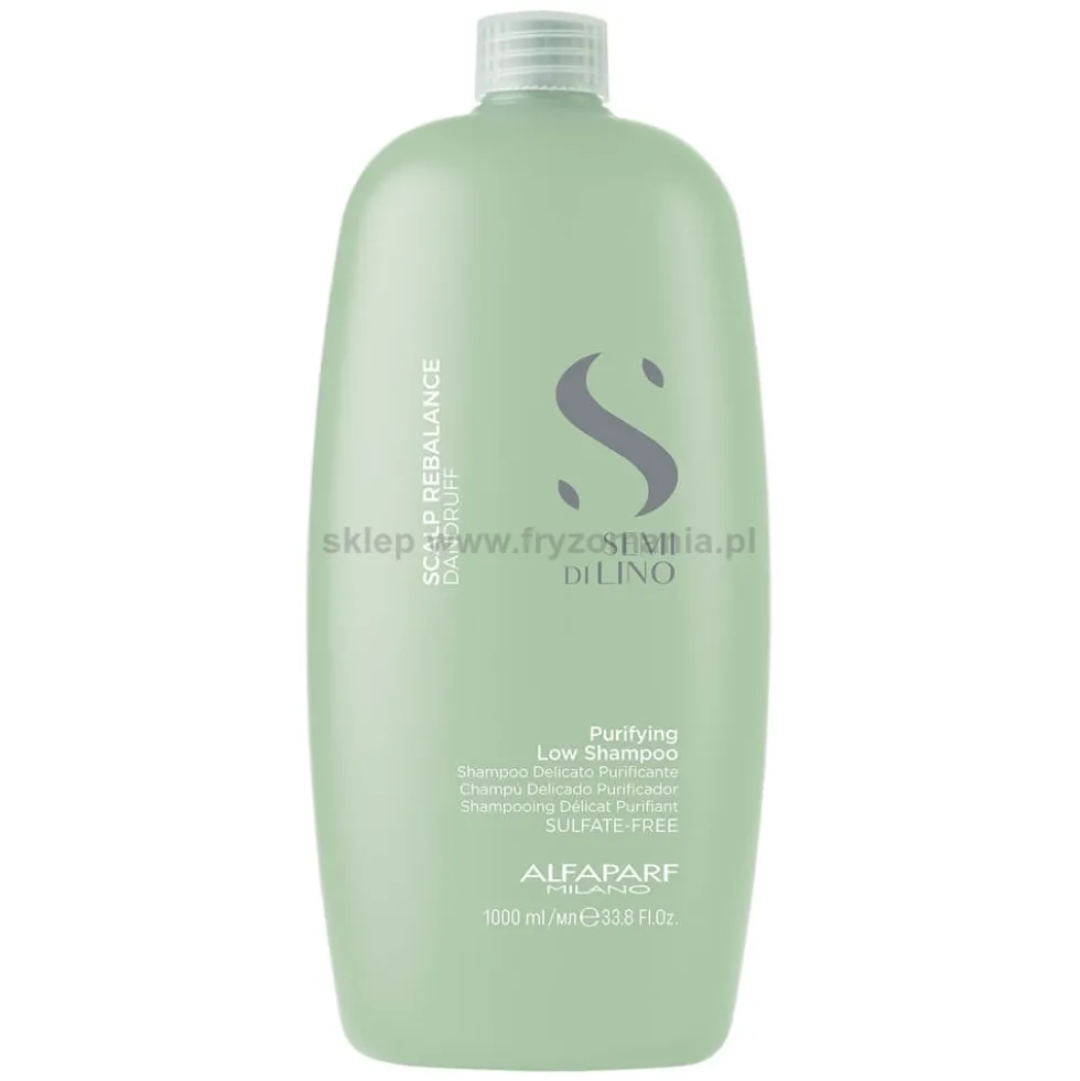 Alfaparf Semi Di Lino Scalp Rebalance Dandruff Szampon oczyszczający z łupieżu włosy i skórę głowy 1000ml