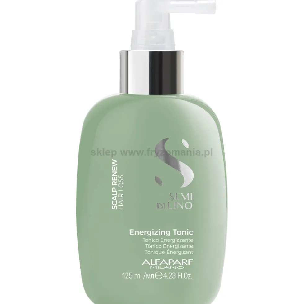 Alfaparf Semi Di Lino Scalp Renew Tonic energetyzujący i przywracający gęstość włosów 125ml