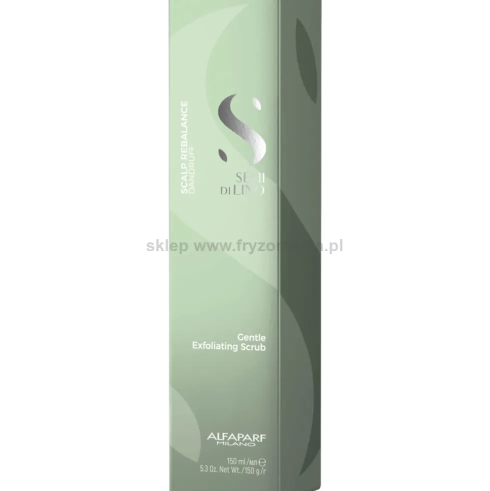 Alfaparf Semi Di Lino Scalp Rebalance Dandruff Peeling delikatnie złuszczający do skóry głowy 150ml