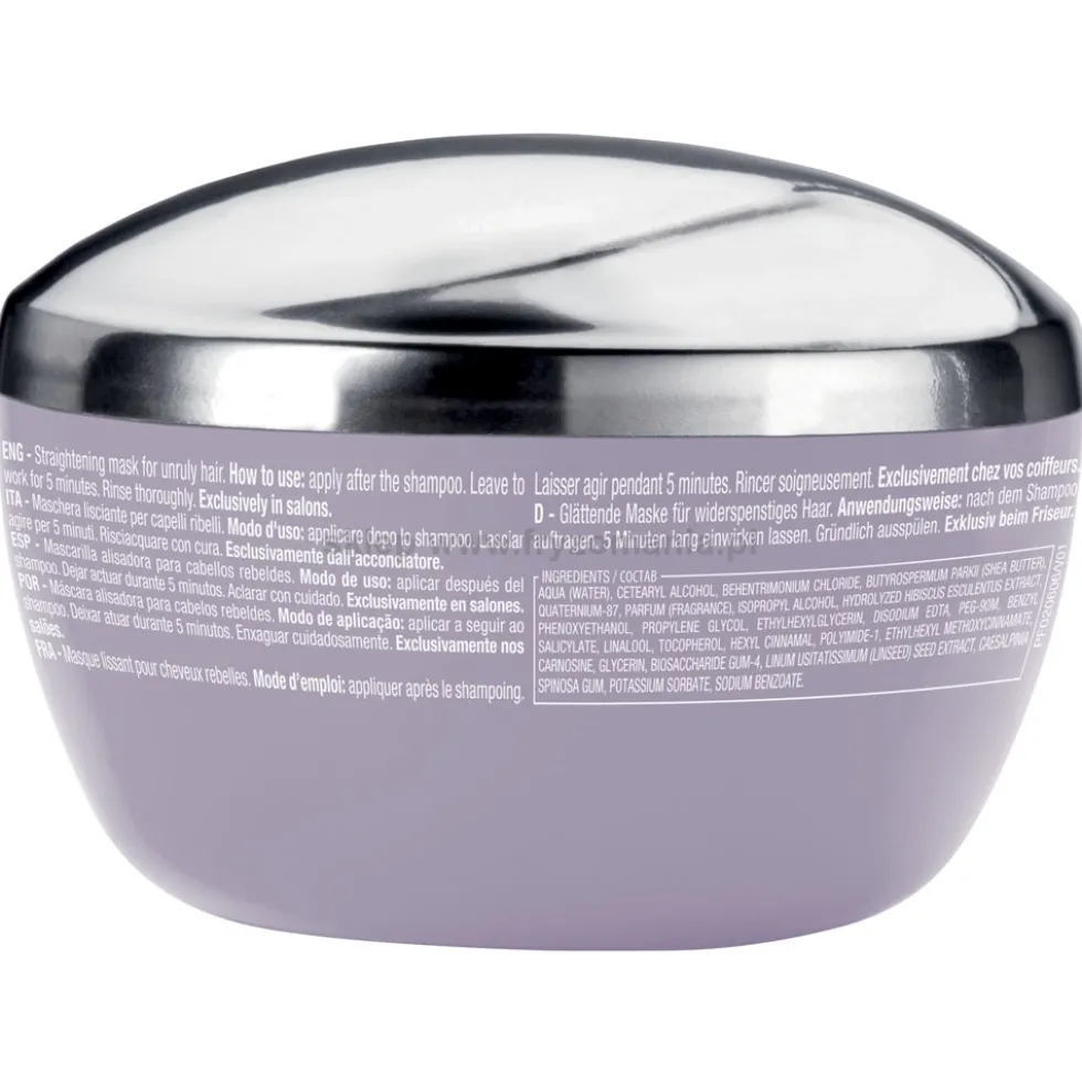 Alfaparf Semi Di Lino Smooth Maska wygładzająca do włosów niezdyscyplinowanych 200ml