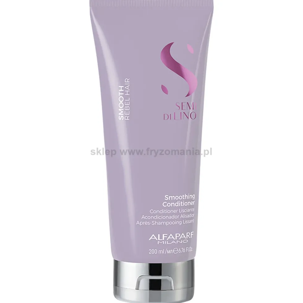 Alfaparf Semi Di Lino Smooth Odżywka wygładzająca do włosów niezdyscyplinowanych 200ml