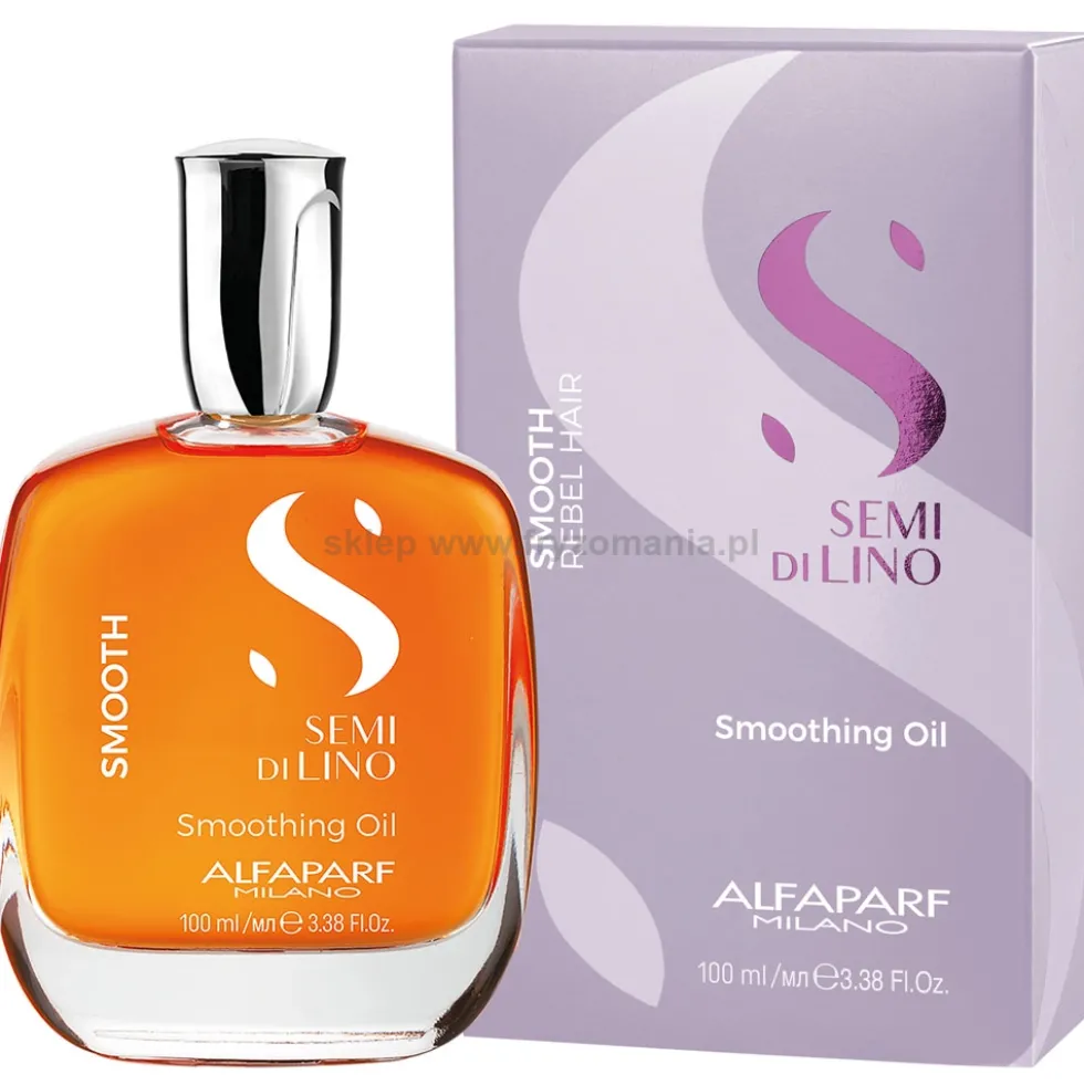 Alfaparf Semi Di Lino Smooth Olejek wygładzający do włosów niezdyscyplinowanych 100ml
