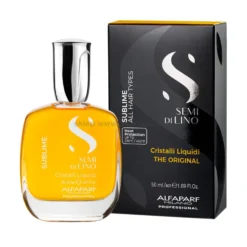Alfaparf Semi Di Lino SUBLIME Cristalli Liquidi Serum rozświetlające do włosów 50ml