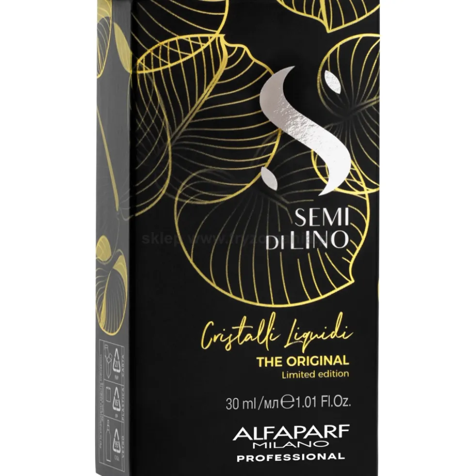Alfaparf Semi Di Lino SUBLIME Cristalli Liquidi Limited Serum rozświetlające do włosów 30ml