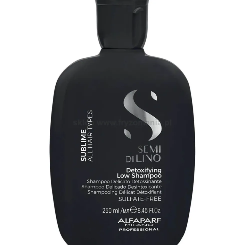 Alfaparf Semi Di Lino Sublime Detoxifying Szampon oczyszczający do włosów 250ml