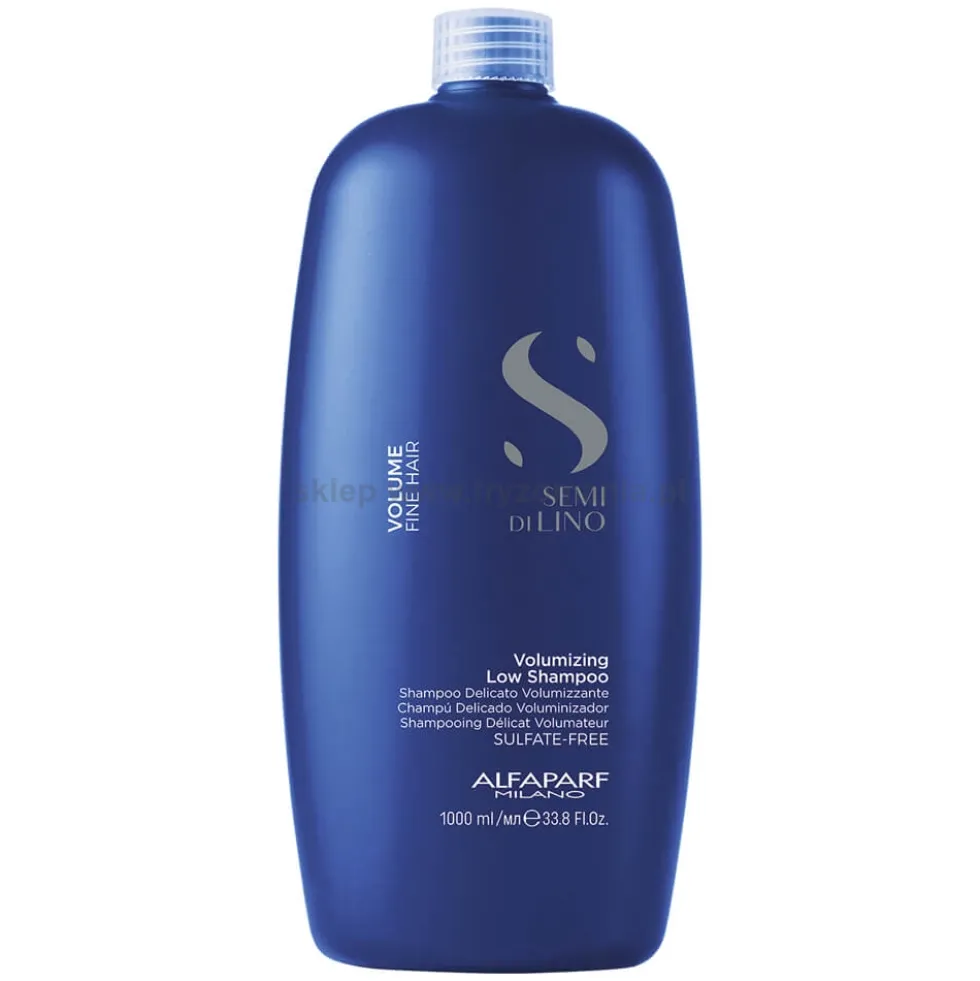 Alfaparf Semi Di Lino Volumizing Szampon zwiększający objętość do włosów delikatnych 1000ml
