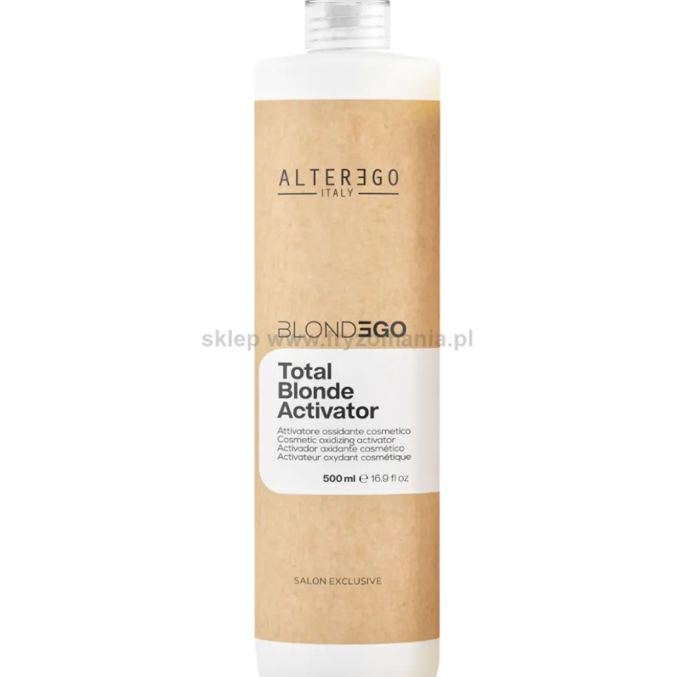 Alter Ego BlondEgo Total Blonde Activator Oksydant do rozjaśniania włosów 500ml