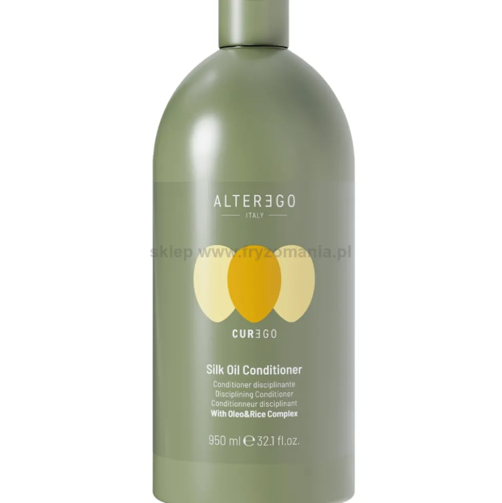 Alter Ego CureEgo Silk Oil Odżywka wygładzająca do włosów 950ml
