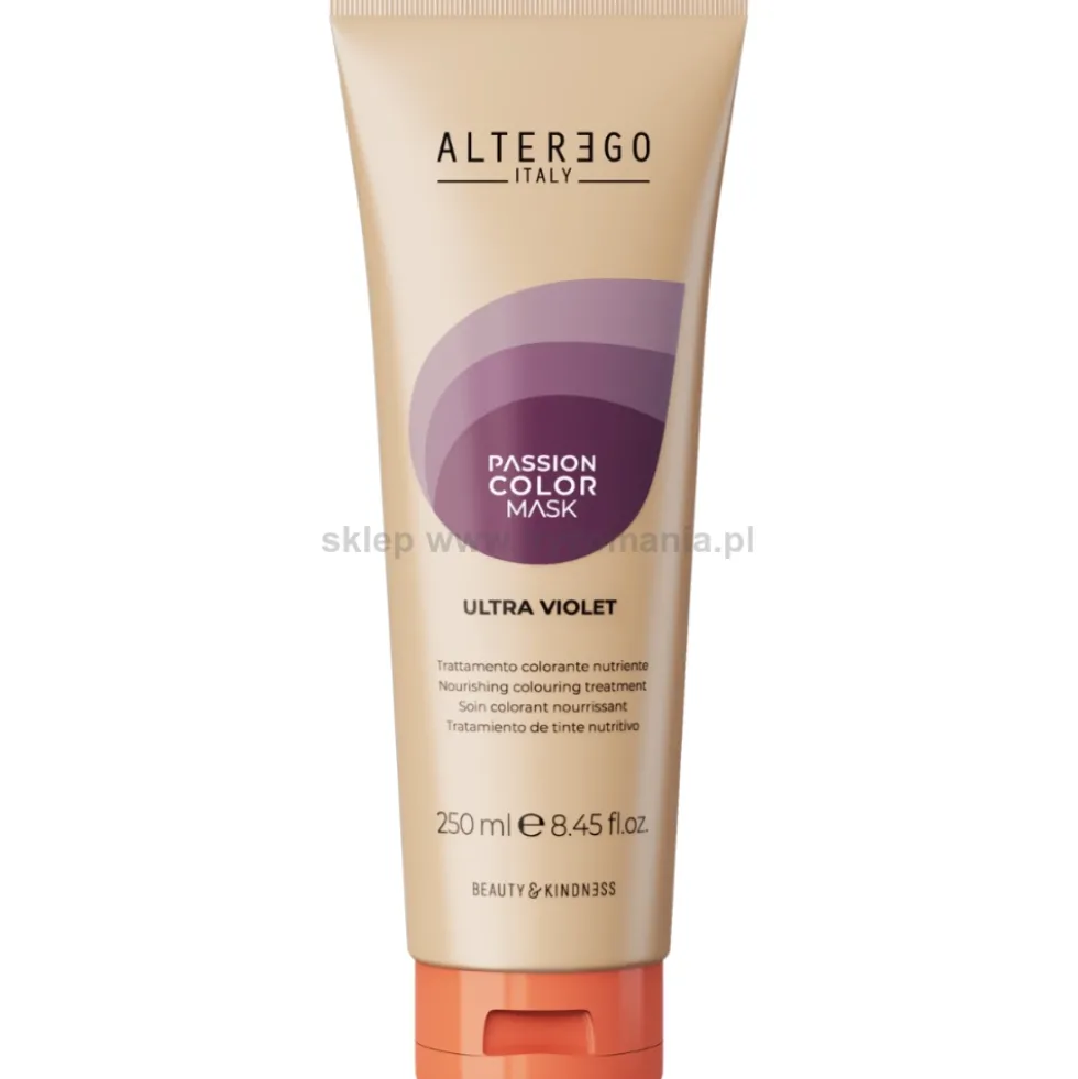 Alter Ego Passion Color Mask Maska koloryzująca do włosów, różne kolory 250ml