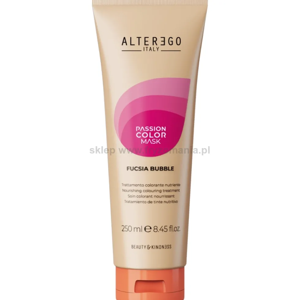 Alter Ego Passion Color Mask Maska koloryzująca do włosów, różne kolory 250ml
