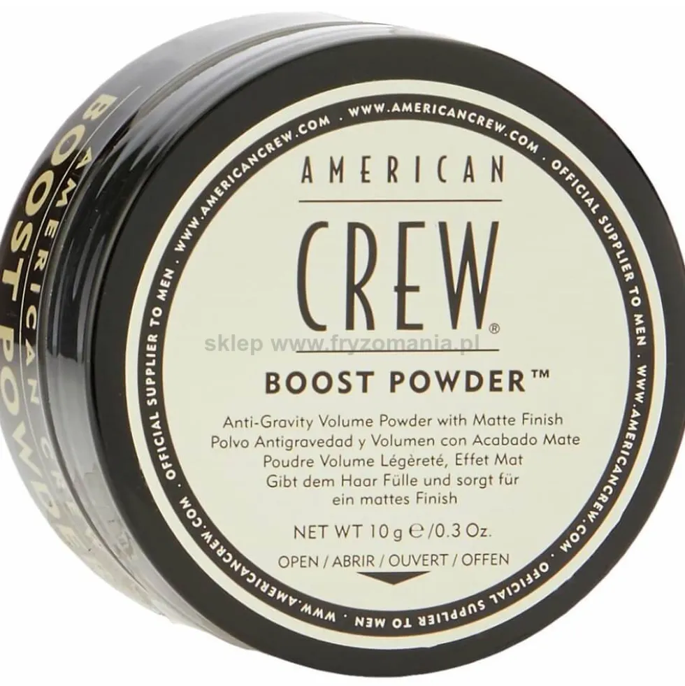 American Crew Classic Boost Powder matowy proszek zwiększający objętość włosów 10g