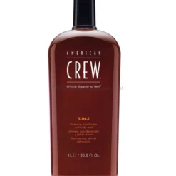 American Crew CL 3 in 1 szampon, odżywka i żel pod prysznic w jednym kosmetyku 1000ml