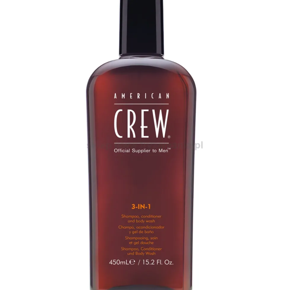 American Crew CL 3 in 1 szampon, odżywka i żel pod prysznic w jednym kosmetyku 450ml