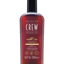 American Crew 3 in 1 Ginger&Tea Szampon, odżywka i żel pod prysznic w jednym kosmetyku 250ml