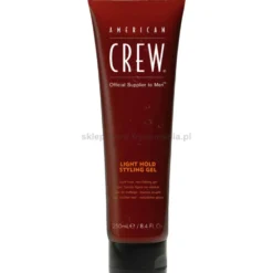 American Crew Light Hold Styling Żel do włosów, lekko utrwalający 250ml