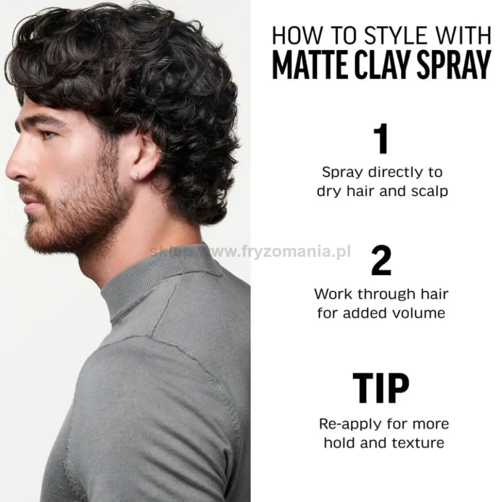 American Crew Matte Clay Spray do stylizacji włosów 150ml