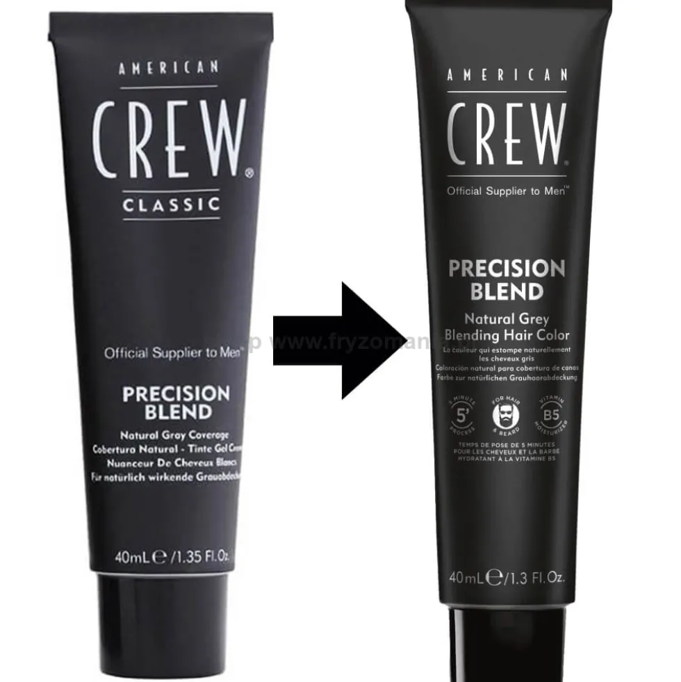 American Crew Precision Blend Shades Odsiwiacz dla mężczyzn do włosów 3 x 40ml