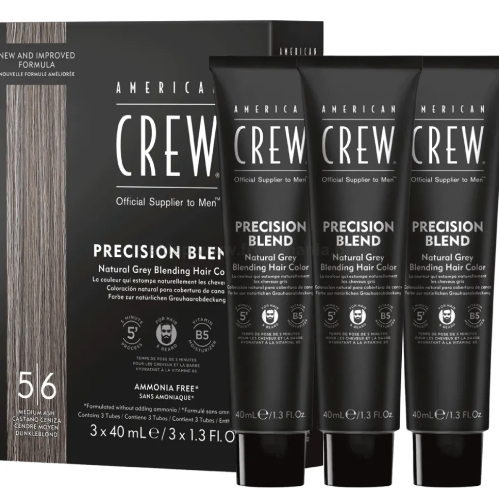 American Crew Precision Blend Shades Odsiwiacz dla mężczyzn do włosów 3 x 40ml