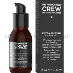 American Crew Ultra Gliding Shave Oil nawilżający olejek do golenia 50ml