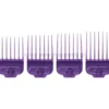 Andis Magnetic Comb Set L Nasadki do maszynki (magnetyczne), rozmiary 16mm, 19mm, 22mm, 25,5mm