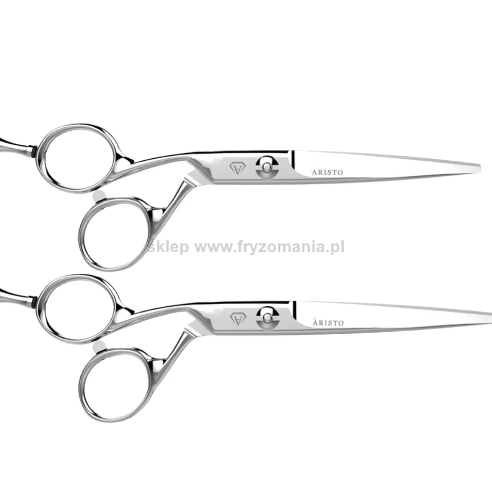 Aristo Diamond D5 Ergo-Flow Crane Nożyczki fryzjerskie dla leworęcznych 5.5", 6.0"