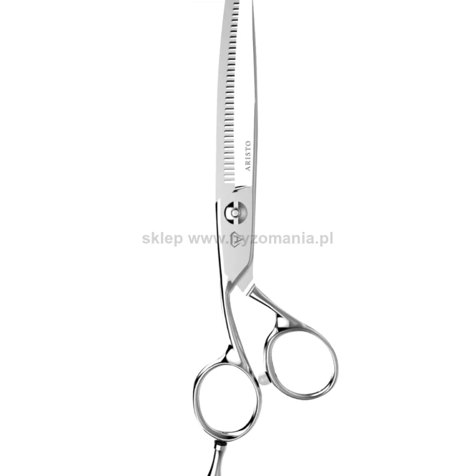 Aristo Diamond D5 Ergo-Flow Left Crane Degażówki fryzjerskie dla leworęcznych 6.0" 35T