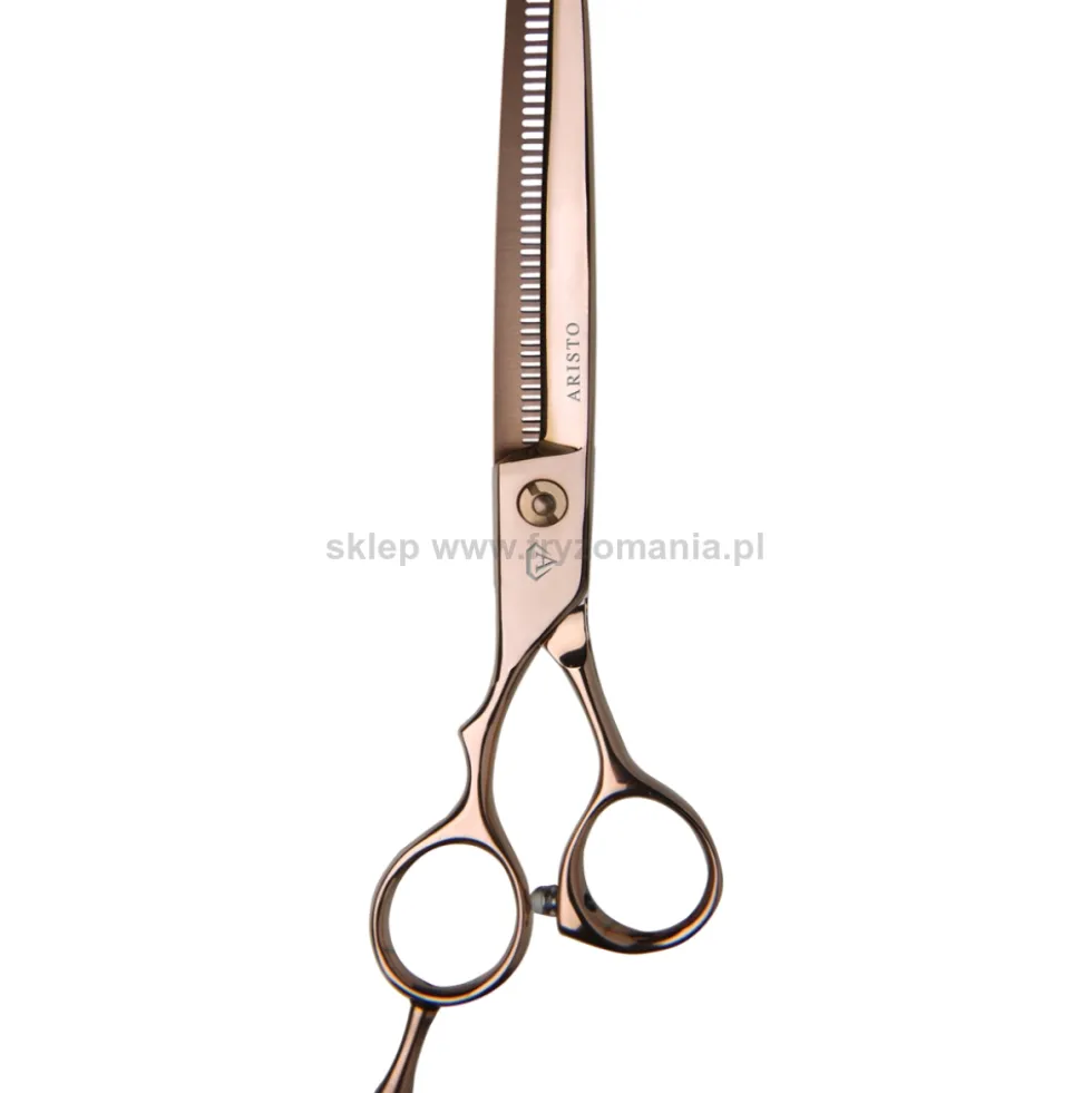 Aristo Diamond D3 Sunset Left Offset zestaw nożyczki 5.5" + degażówki fryzjerskie 5.5" 40T dla leworęcznych