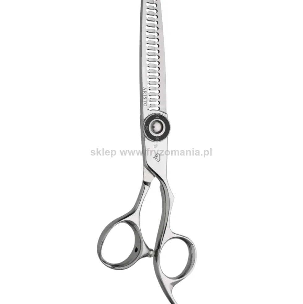 Aristo Diamond D7 Vario-Cut 20T+20T Degażówki fryzjerskie z regulacją cięcia 6.0"