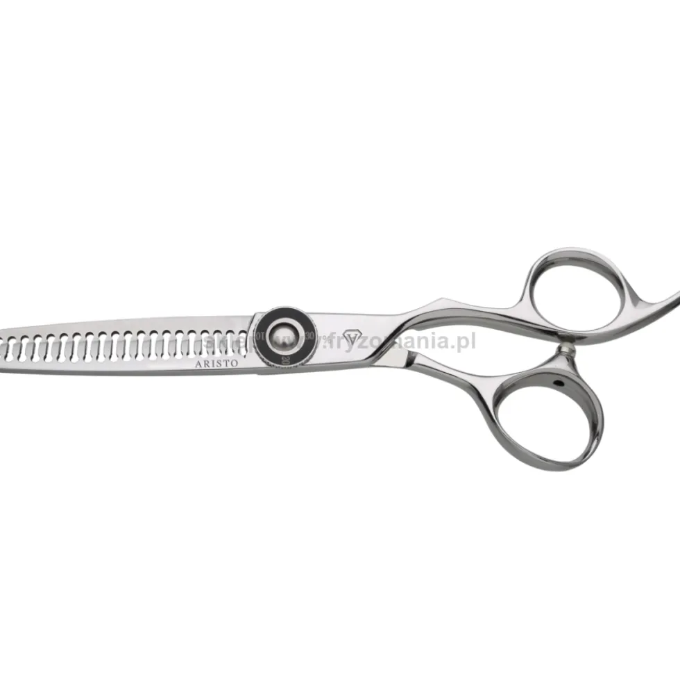 Aristo Diamond D7 Vario-Cut 20T+20T Degażówki fryzjerskie z regulacją cięcia 6.0"