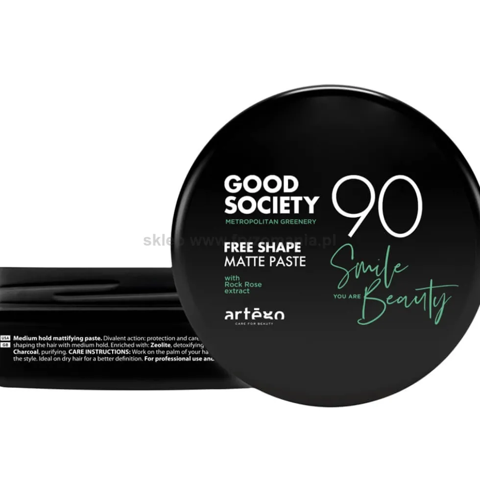 Artego Good Society Free Shape Matte 90 Matowa pasta do stylizacji włosów 100ml
