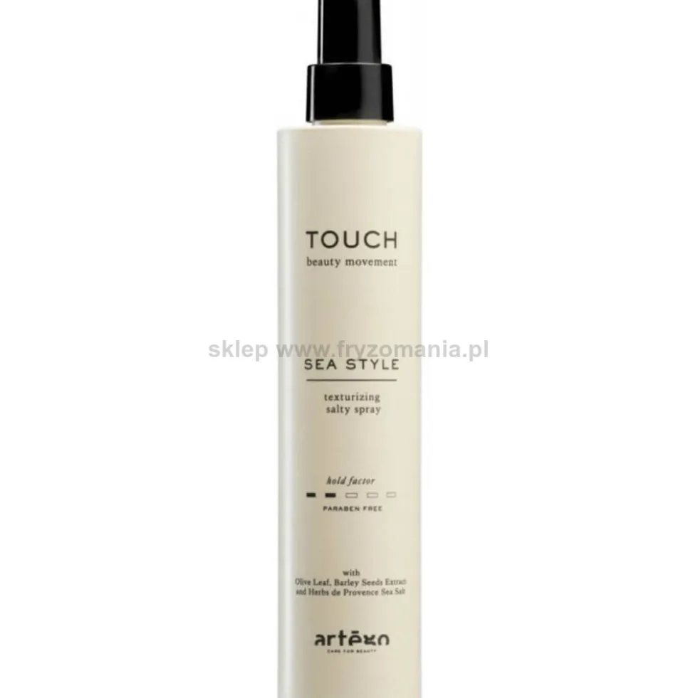 Artego Touch Sea Style, spray modelujący z solą morską do włosów 250ml
