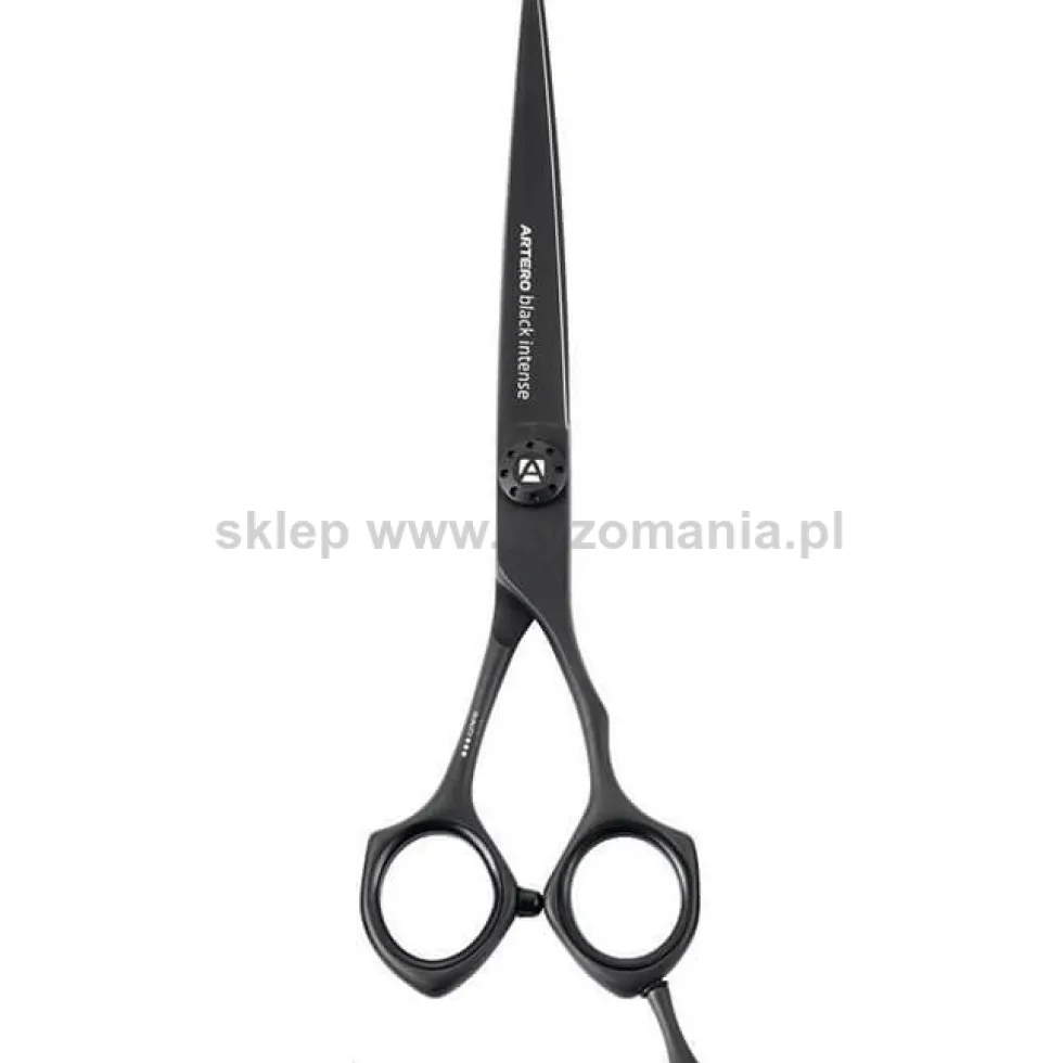 Artero Black Intense Nożyczki fryzjerskie do strzyżenia włosów, rozmiar 6.5"