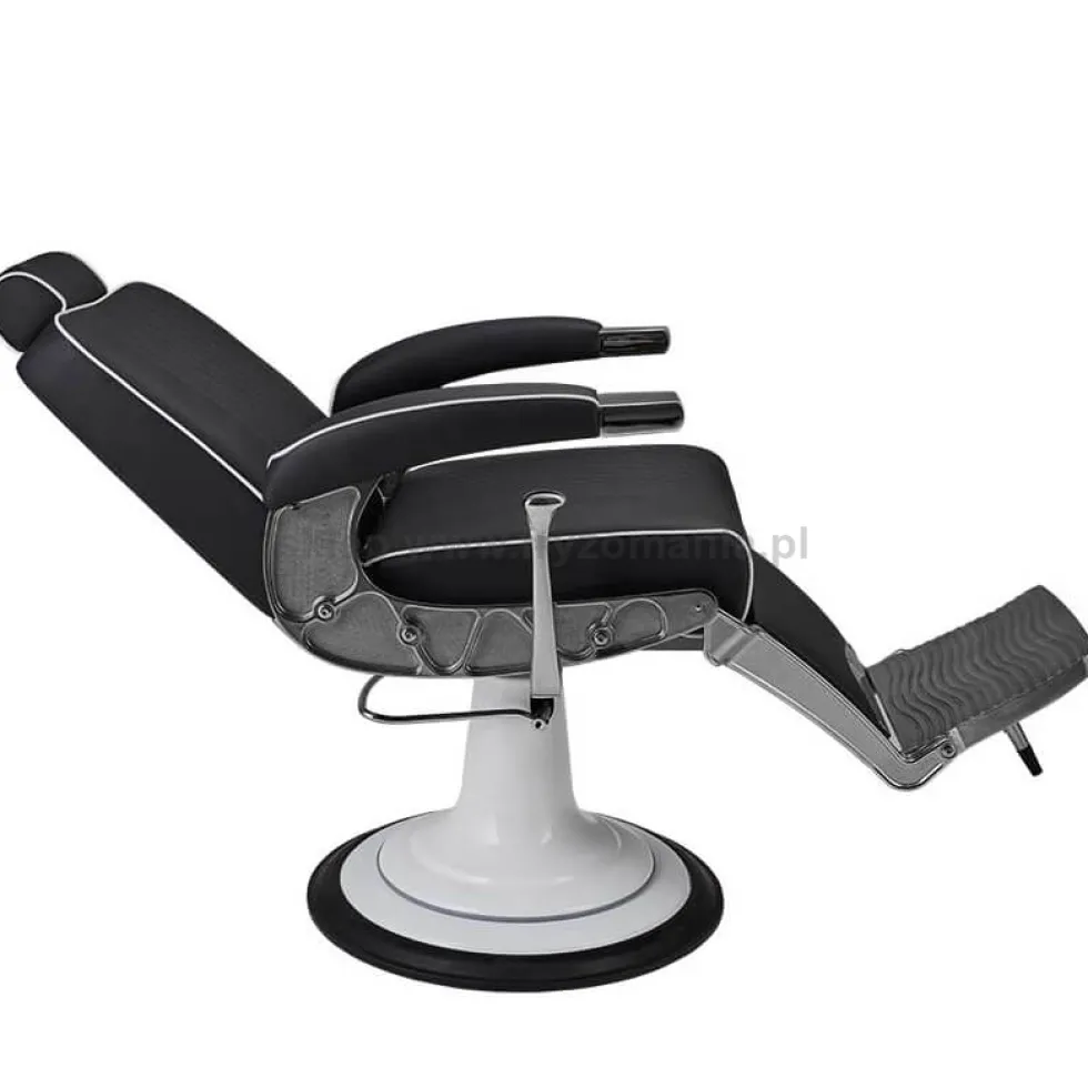 Ayala BARBER STIG, fotel fryzjerski męski, kolor czarny, dostępny w 48H
