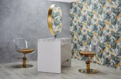 Ayala Ghost Fotel fryzjerski na pompie hydraulicznej z możliwością wyboru podstawy