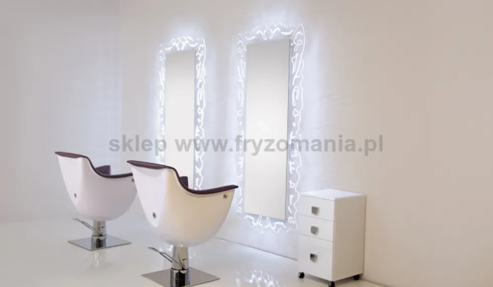Ayala Rialto Konsoleta fryzjerska z oświetleniem LED