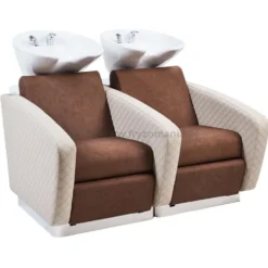 Ayala RIALTO SOFA Myjnia fryzjerska z podnóżkiem dwuosobowa
