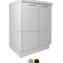 Ayala System Modułowy SD 60 Labor fryzjerski - szafka dolna 60cm, płyta połysk