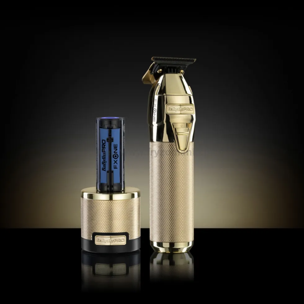 Babyliss Pro 4Artists FXONE GOLD Trymer do włosów z wymienną baterią, złoty (FX799GE)