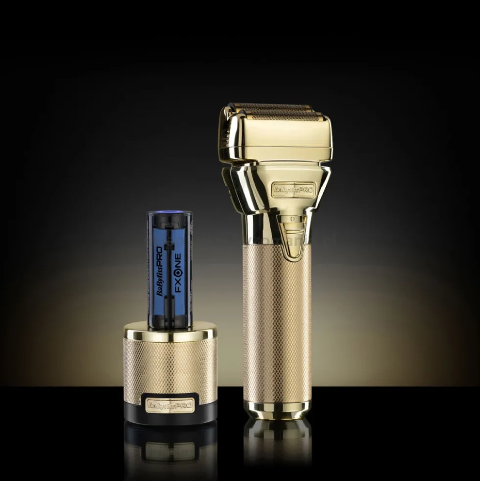 Babyliss Pro 4Artists FXONE GOLD Golarka do włosów i brody z wymienną baterią, złoty (FX79FSGE)