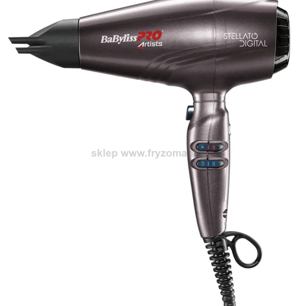 Babyliss Pro 4Artists Stellato Digital Cyfrowa Suszarka do włosów 2400W (BAB7500IE)