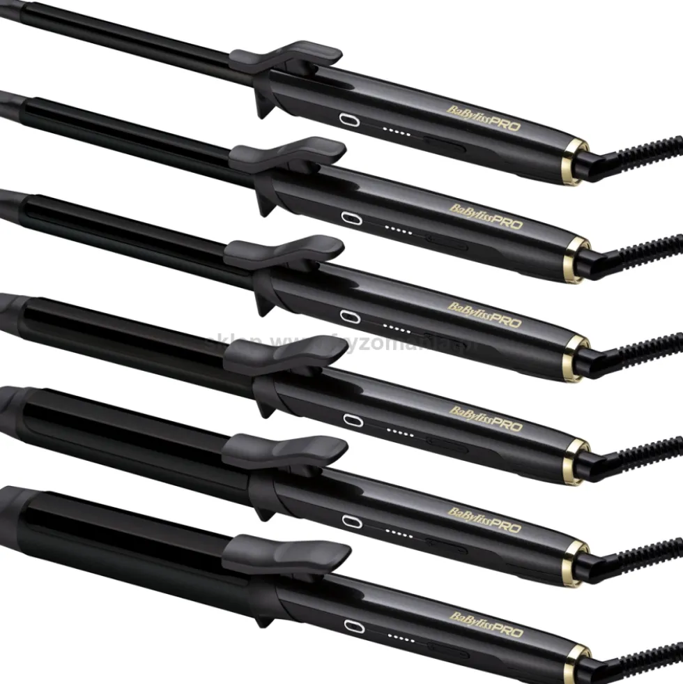 Babyliss Pro Ceramic Black Oxide Lokówka do włosów długa, 13-38mm (BAB2490E - 95E)