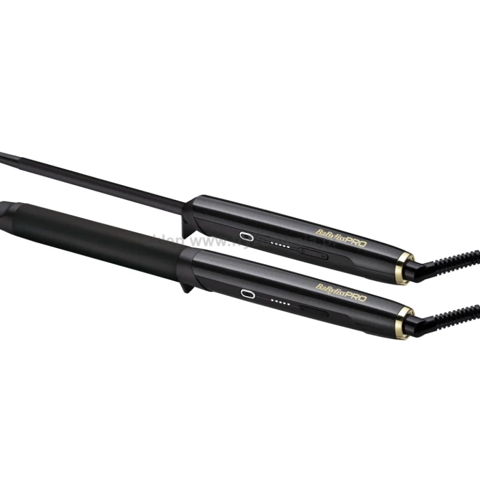 Babyliss Pro Ceramic Black Oxide Lokówka do włosów długa, 10-28mm (BAB2489E, 85E)