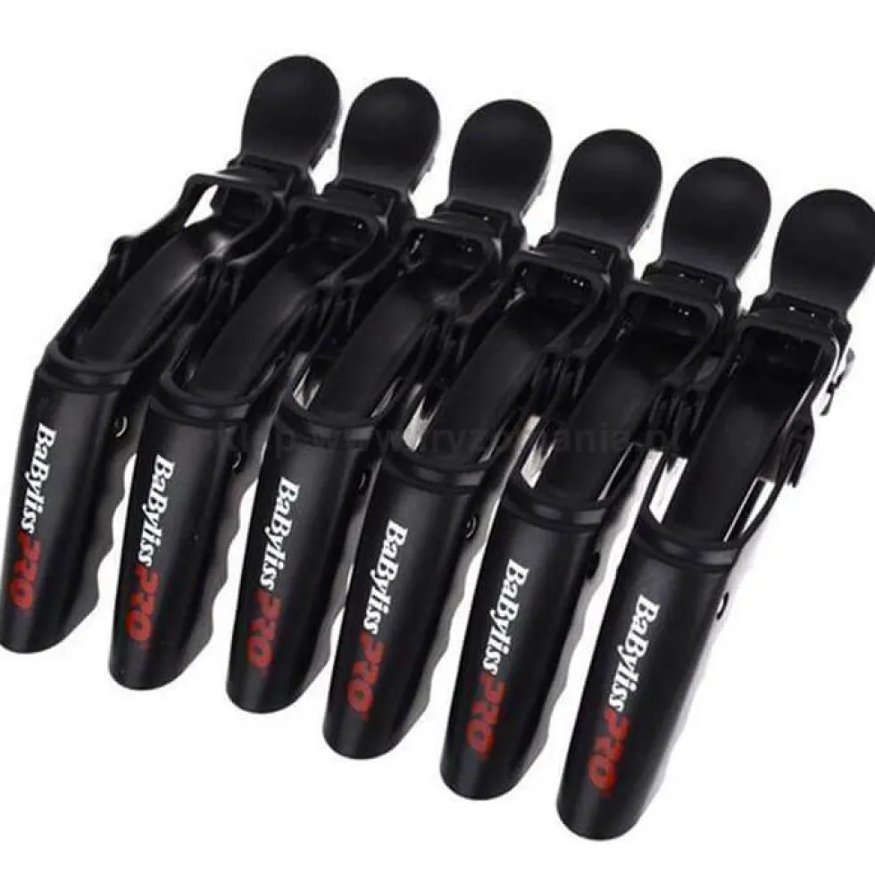 BaByliss Pro CROCO CLIP klipsy fryzjerskie 6szt.