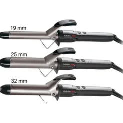 BaByliss Pro Curling Iron lokówka tytanowa (19mm) BAB2172TTE, ( 25mm) BAB2173TTE, (32mm) BAB2174TTE