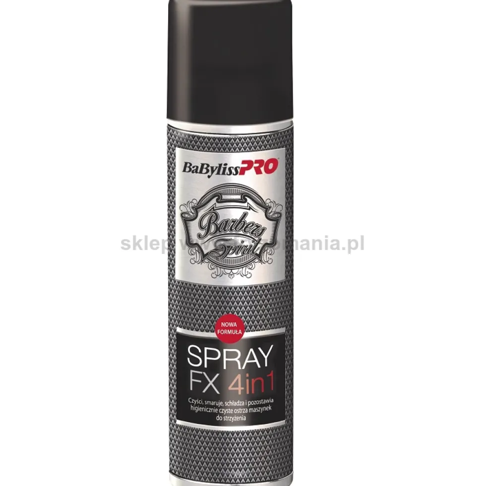 BaByliss Pro FX 4in1 Spray do dezynfekcji ostrzy maszynek 150ml