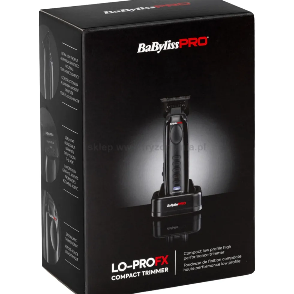 Babyliss Pro Lo-ProFX Compact - zestaw maszynka, trymer do włosów i golarka do brody