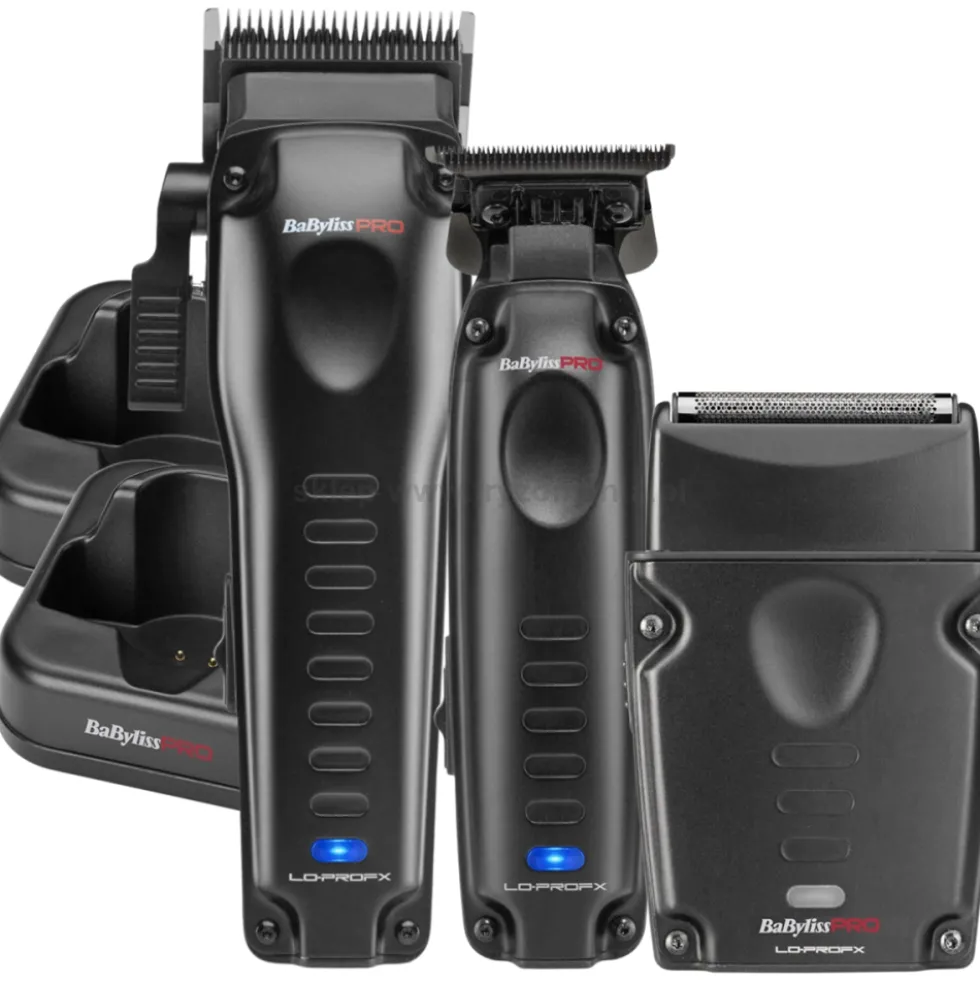 Babyliss Pro Lo-ProFX Compact - zestaw maszynka, trymer do włosów i golarka do brody