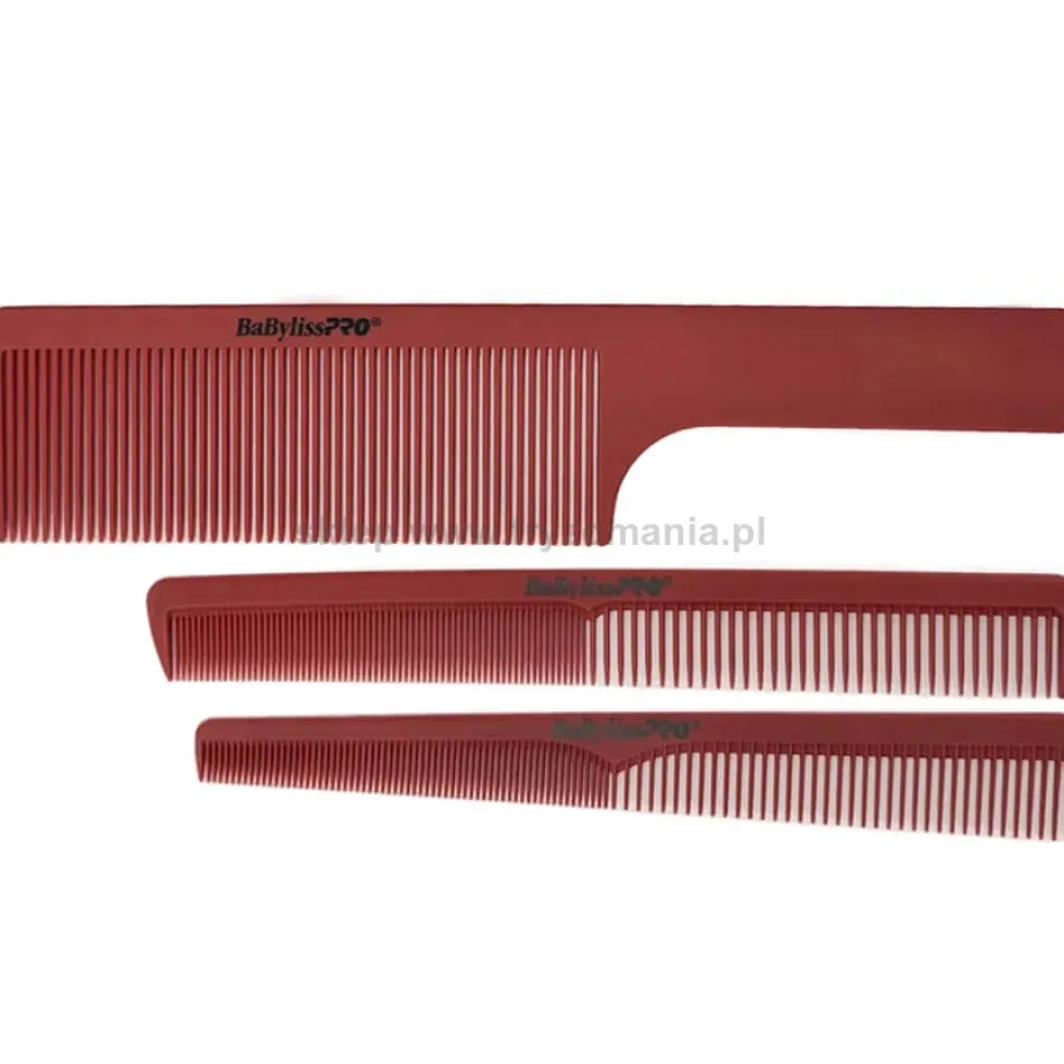 Babyliss Pro M4343E Zestaw grzebieni fryzjerskich z etui