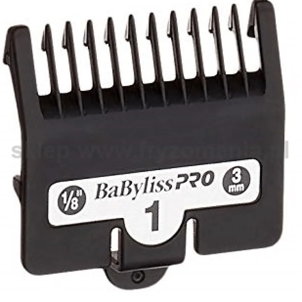 BaByliss Pro Nasadki do maszynki FX880E, rozmiary: 1.5, 3, 4.8, 6, 10, 13, 16, 19mm